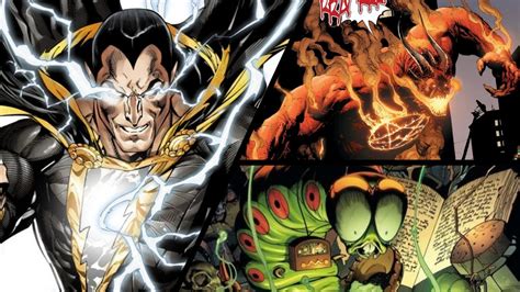 shazam's villains|top 10 shazam villains.